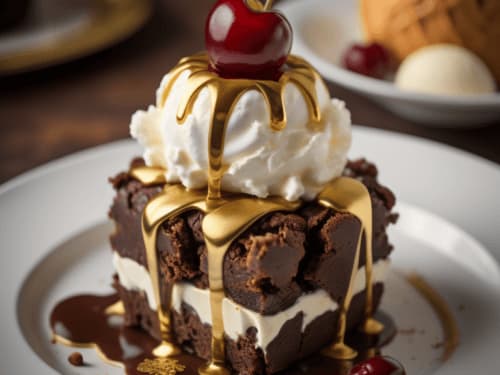 Caramelt Down Brownie - Apple Edition