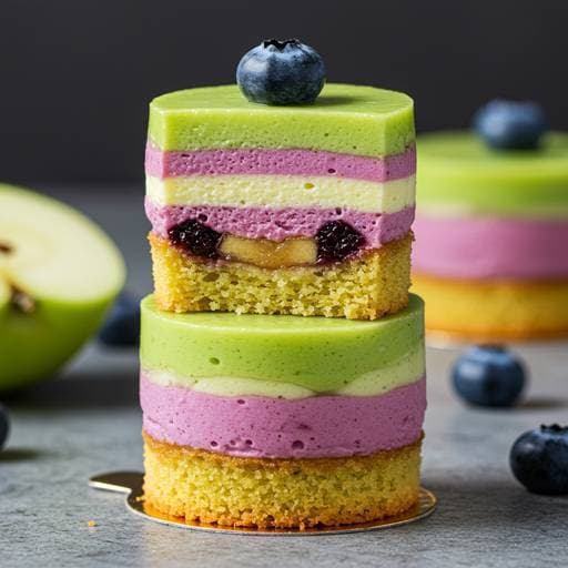 Tangy Green Apple Blueberry Decker